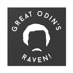 Great Odin's Raven Posters and Art